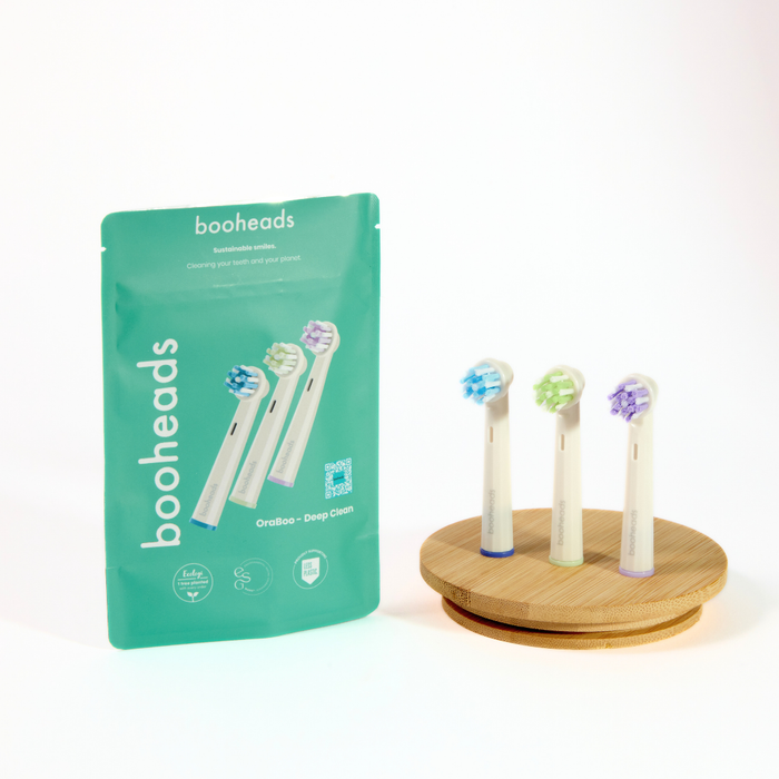 Oraboo - Recyclable Electric Toothbrush Heads Compatible with OralB* booheads