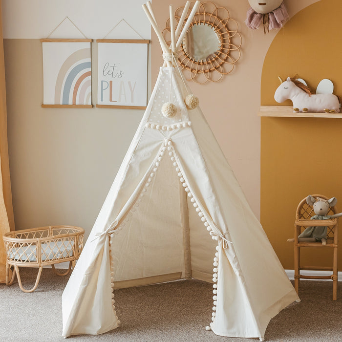 MINICAMP Original Play Tent with Pompoms Minicamp
