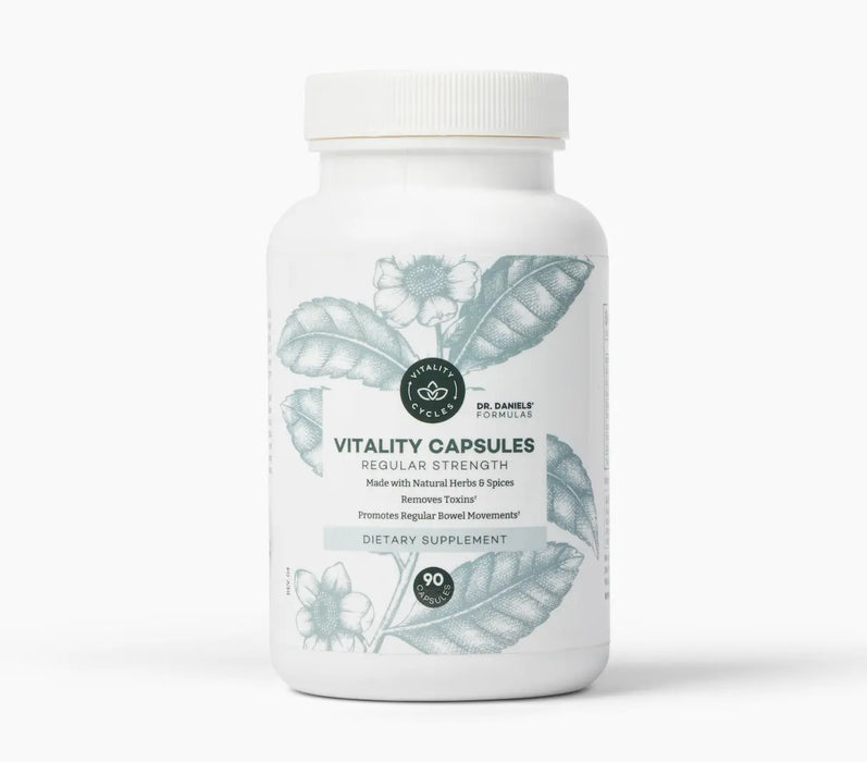 Regular Strength Vitality Capsules Vitality Cycles