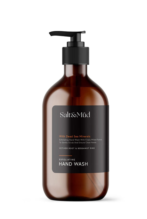 Exfoliating Hand Wash With Dead Sea Minerals 500ml Salt And Mud