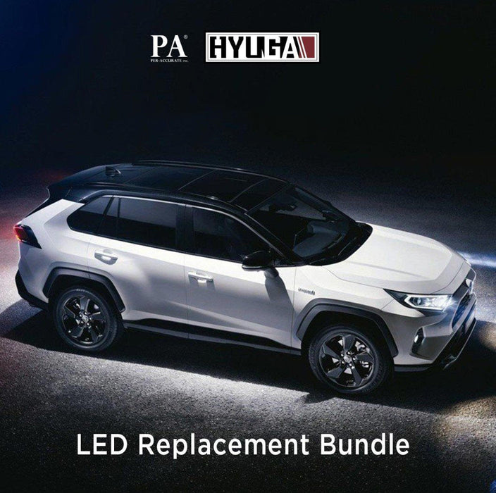 Compatible with 2019-2021 TOYOTA RAV4 LED Whole Replacement Package (fog light, turn signal, reverse light, map light, dome light...)