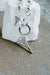 SILVER DIAMANTE HEART BRACELET* missdeeuk