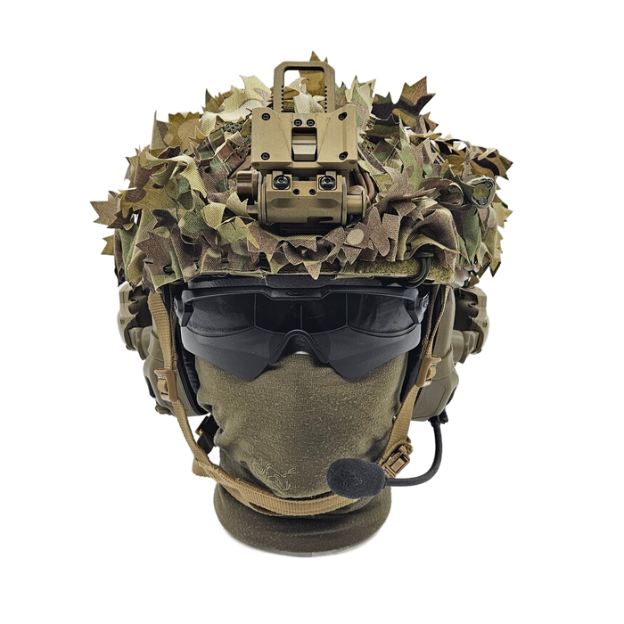 The Northerner Maple Leaf Helmet Camo Scrim