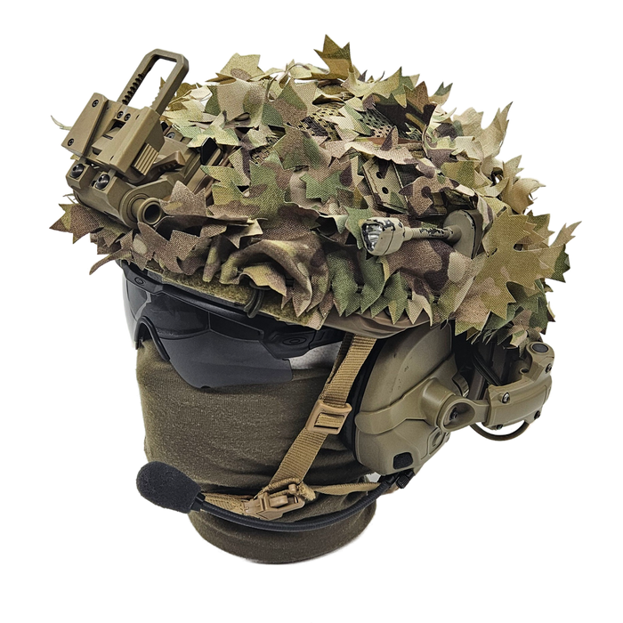 The Northerner Maple Leaf Helmet Camo Scrim