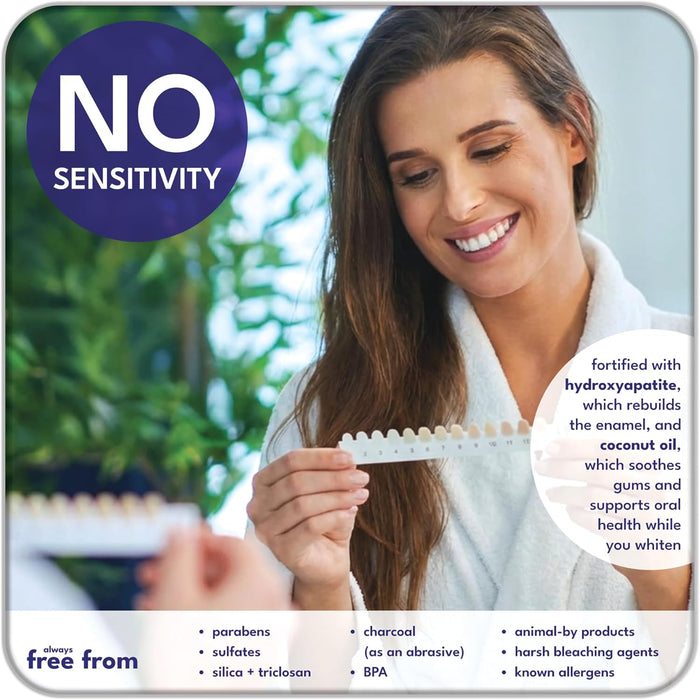 3-in-1 Teeth Whitening Pen | Enamel Repairing with Nano-Hydroxyapatite & Dual Peroxide Gel