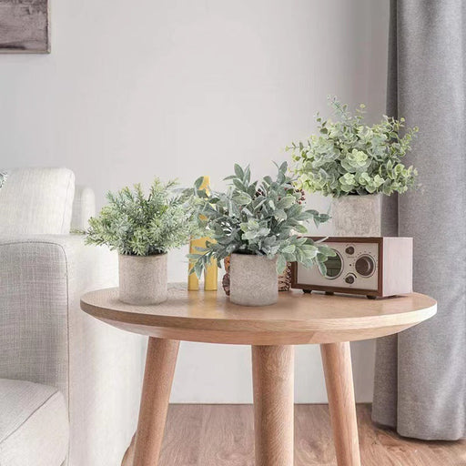 Clearance Bulk 3 Pack mall Fake Plants Eucalyptus Potted Artificial Plants for Shelf Desk Home Bathroom Farmhouse Room Coffee Table Decor Wholesale Artificialmerch