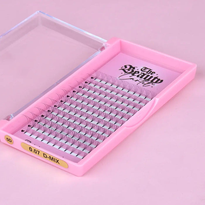 5D D Curl Premade Lash Trays The Beauty Cartel Au