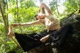 Relaxed Fit Flowing Lounge Pants Heart Earth Craft