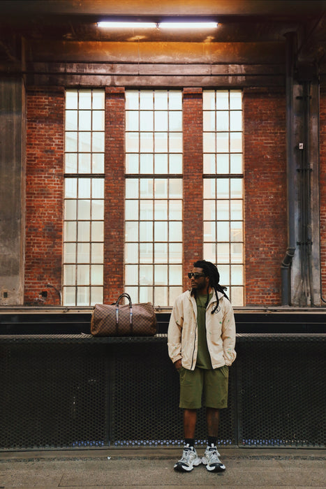 Dues Paid (Military Green - Oversize Shirt) Fly Supply Co
