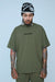 Dues Paid (Military Green - Oversize Shirt) Fly Supply Co