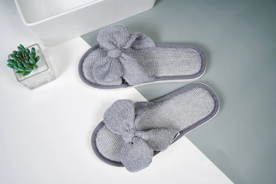 577 Charcoal Bathroom Slippers