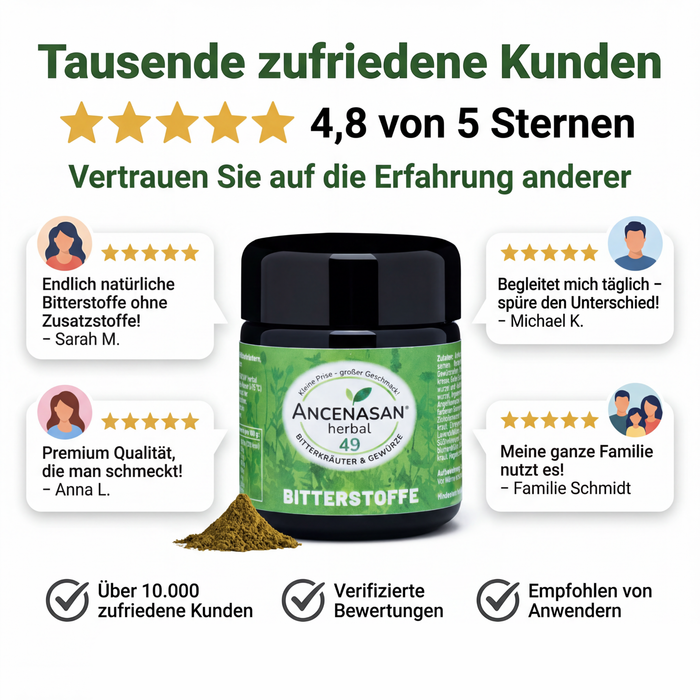 49 Bitterkräuter-Teepulver von ANCENASAN®