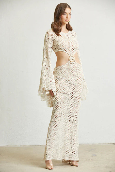 Cut-Out Knit Dress by Rose Paulino RosePaulino