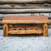 Cedar Log Coffee Table The Cabin Place
