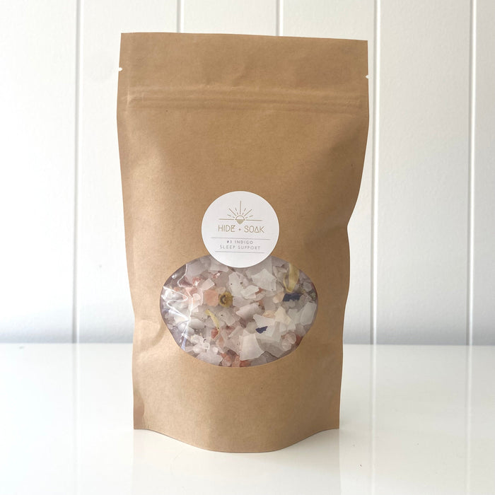 #3 Indigo - Sleep Support - Magnesium Bath + Foot Salts