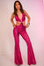The Pink Sabrina Sequin Catsuit Wild Thing