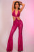 The Pink Sabrina Sequin Catsuit Wild Thing