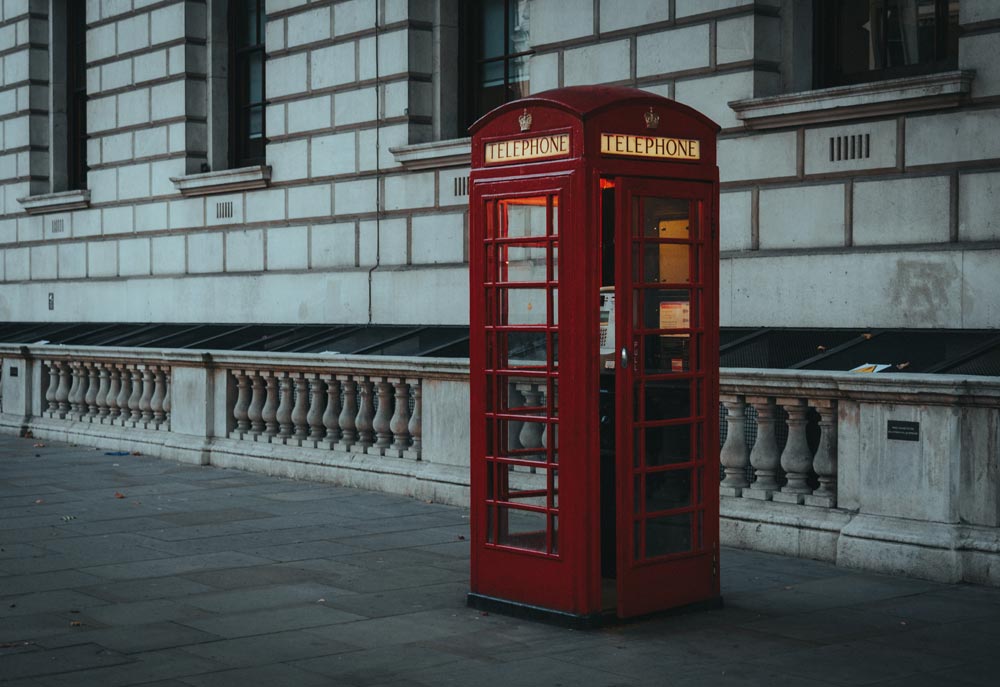 Londons berühmte Telefonzelle