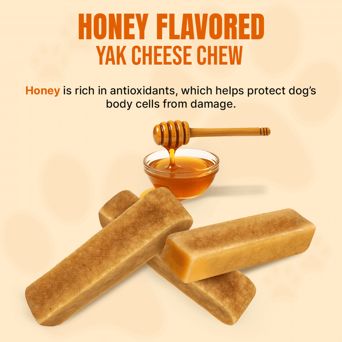 Flavored Yak Cheese Chew for Dogs - Natural & Long-Lasting Tasty Treats