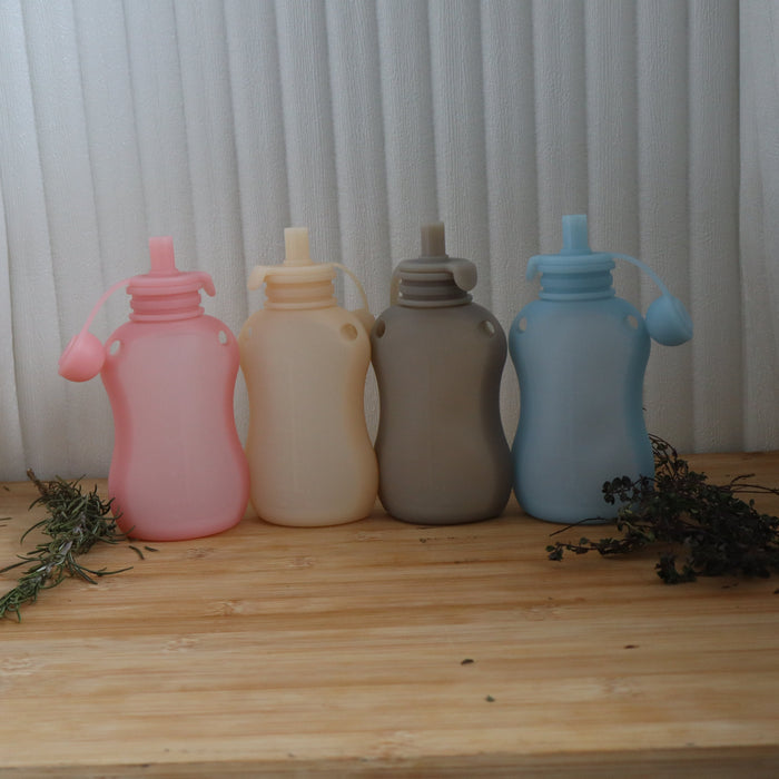 Reusable Silicone Food Storage Pouches 150ml - For Milk, Purees & Snacks