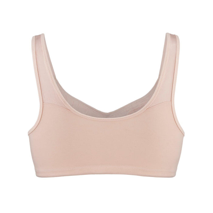 Peony-Silk & Organic Cotton Non Wired Bra Juliemay Lingerie UK