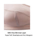 Peony-Silk & Organic Cotton Non Wired Bra Juliemay Lingerie UK