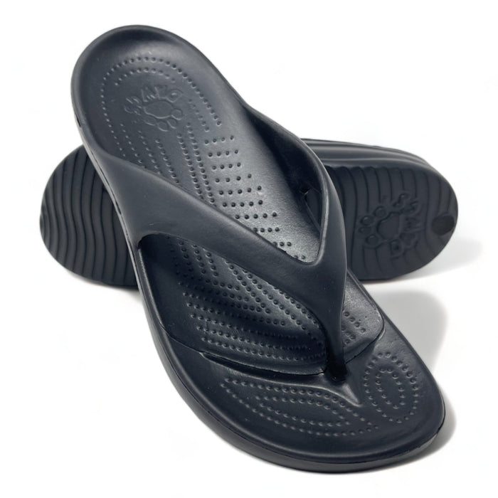 Women's Flip Flops - Black