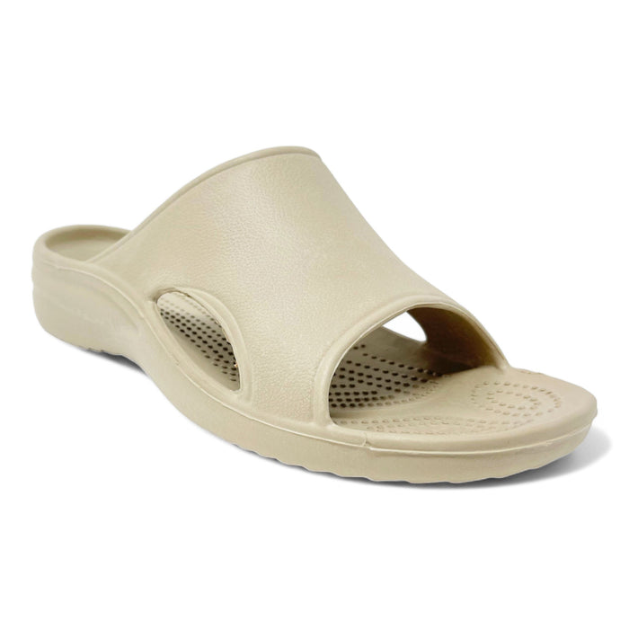 Women's Slides - Tan