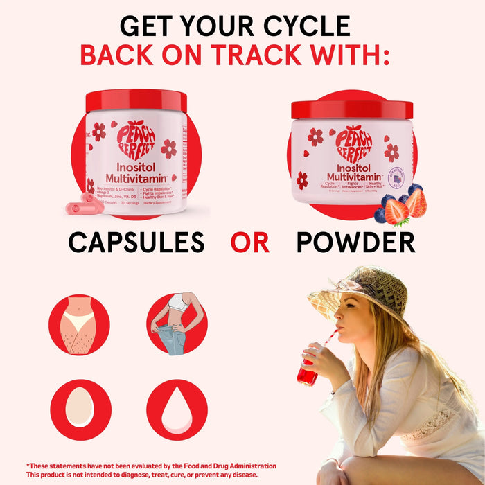 Inositol Multivitamin Peach Perfect