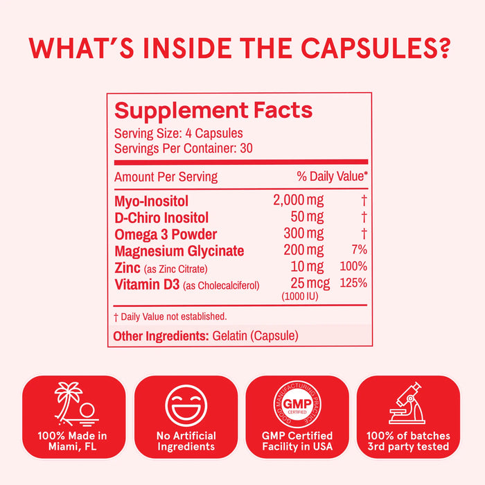 Inositol Multivitamin Peach Perfect