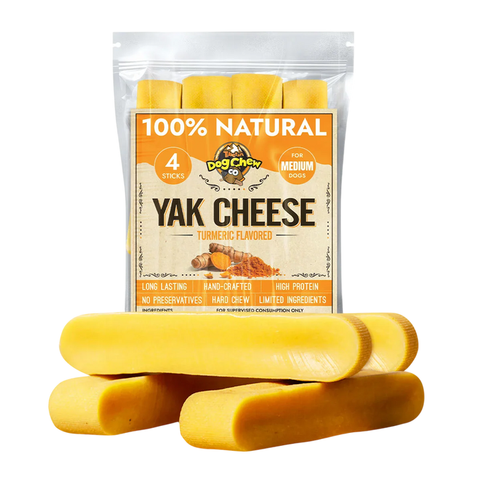 Flavored Yak Cheese Chew for Dogs - Natural & Long-Lasting Tasty Treats