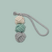 Mint Ice Cream Rope Balls Puppy Tug Toy Knotty Pawz