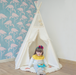 MINICAMP Original Play Tent with Pompoms Minicamp