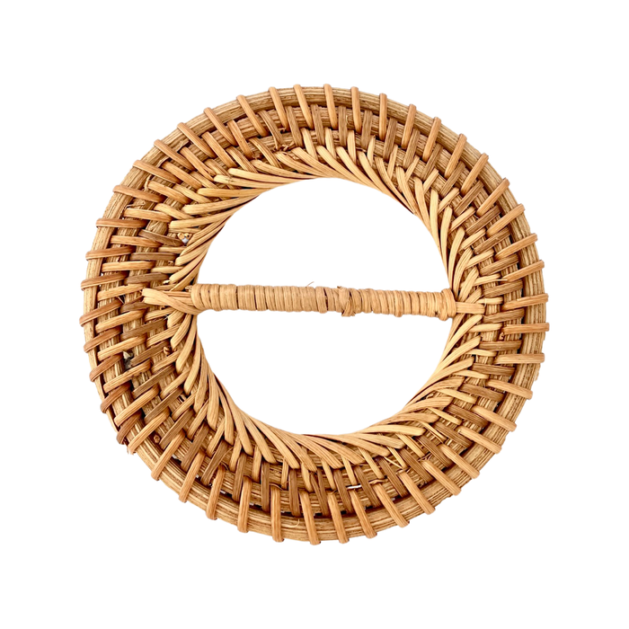RATTAN ROUND BUCKLE