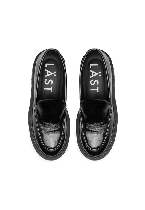 Penny Dark Brown Chunky Loafers enibbana.com