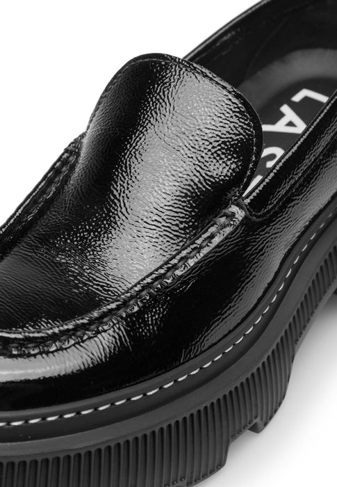 Penny Dark Brown Chunky Loafers enibbana.com