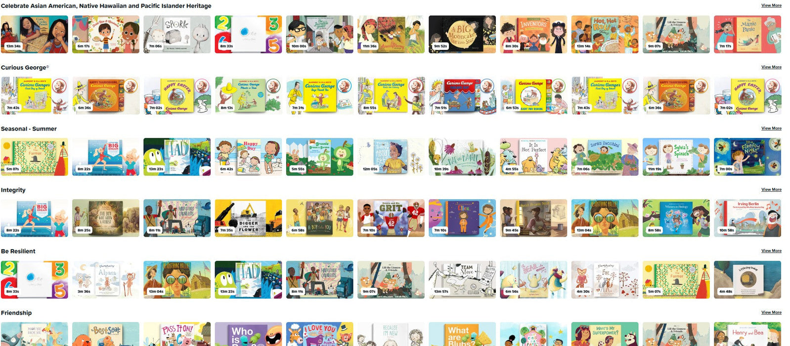 500+ Children's Animated Digital Books Bundle: 1 Year access