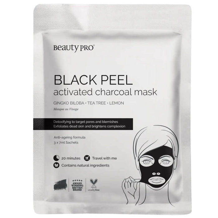 BeautyPro Spa at Home Skincare Gift Box - Top to Toe Sheet Mask Set