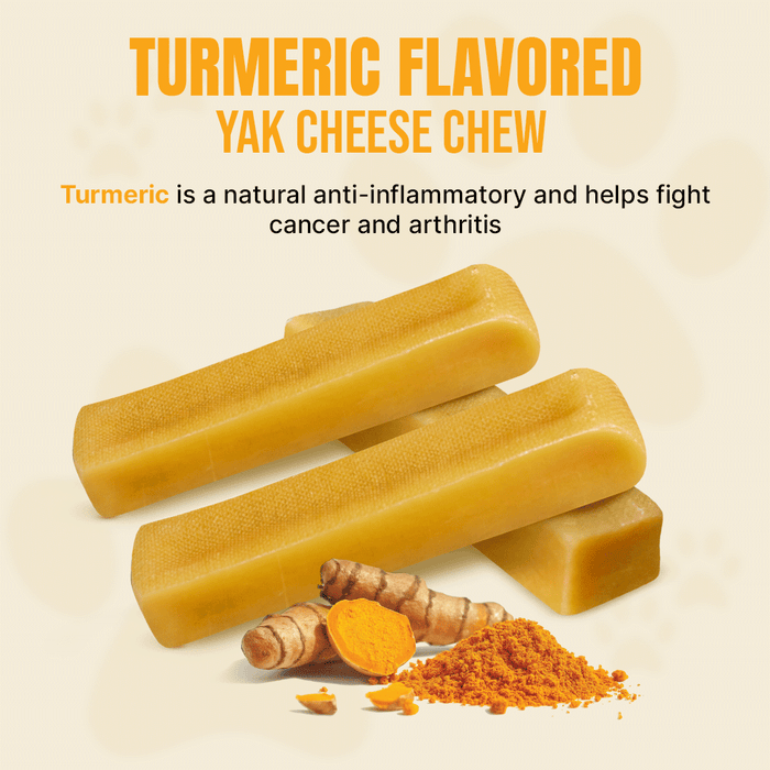 Flavored Yak Cheese Chew for Dogs - Natural & Long-Lasting Tasty Treats