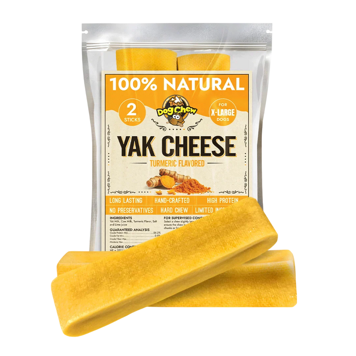 Flavored Yak Cheese Chew for Dogs - Natural & Long-Lasting Tasty Treats