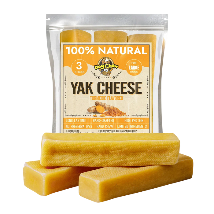 Flavored Yak Cheese Chew for Dogs - Natural & Long-Lasting Tasty Treats
