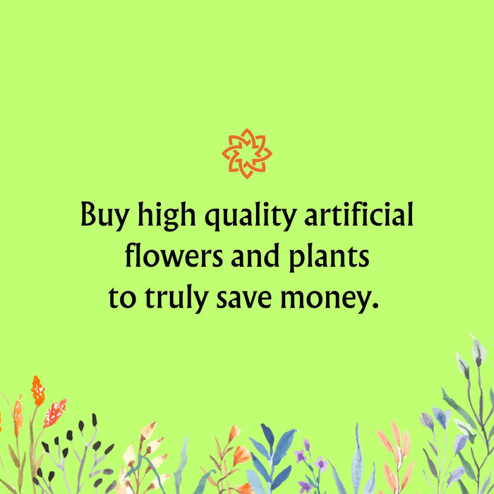 Bulk 16.5 inches Tall Geranium Bush Faux Flowers UV Resistant for Outdoors and Indoors Wholesale Artificialmerch