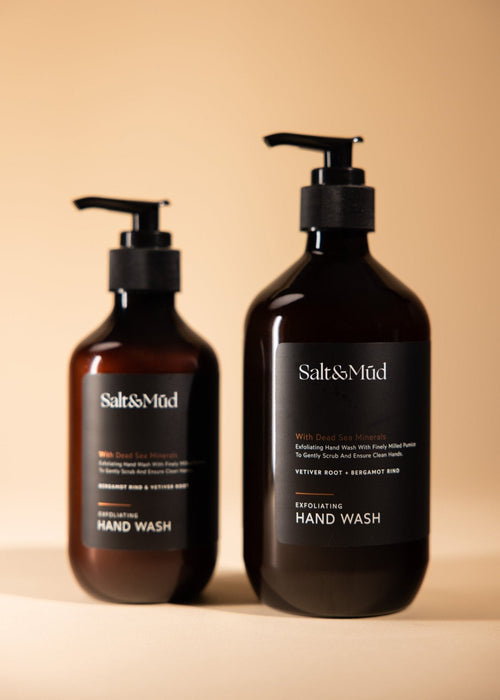 Exfoliating Hand Wash With Dead Sea Minerals 500ml Salt And Mud