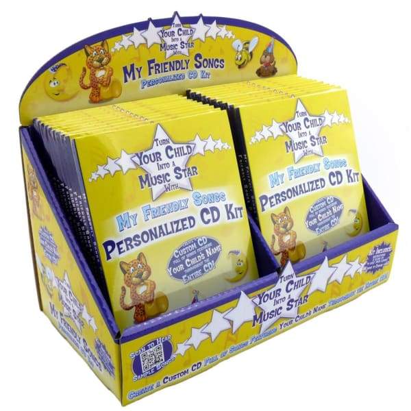 Friendly Songs CD Kit of Personalized Music