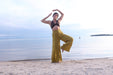 Relaxed Fit Flowing Lounge Pants Heart Earth Craft