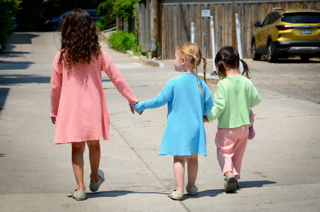 The Sky Organic Cotton Dress - ROSE