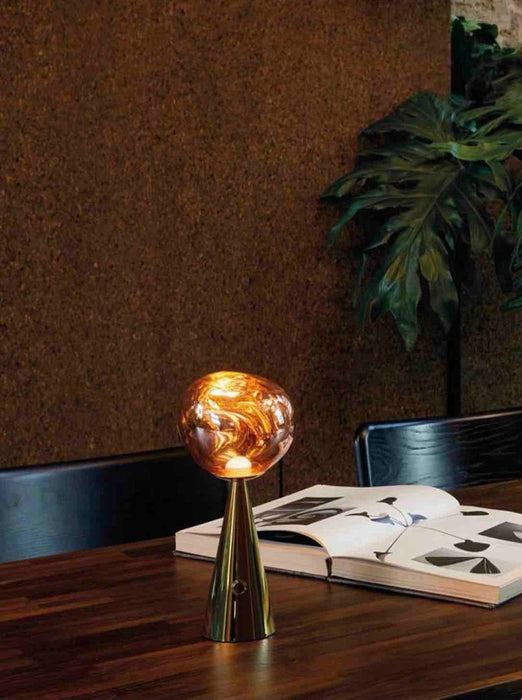 Melt Portable Dimmable Led Table Lamp - Modern Nordic Bedside Lamp INSPECIAL HOME