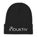 "INDUKTIV" Logo Embroidered Beanie INDUKTIV