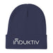 "INDUKTIV" Logo Embroidered Beanie INDUKTIV