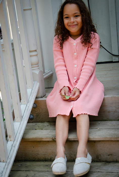The Sky Organic Cotton Dress - ROSE